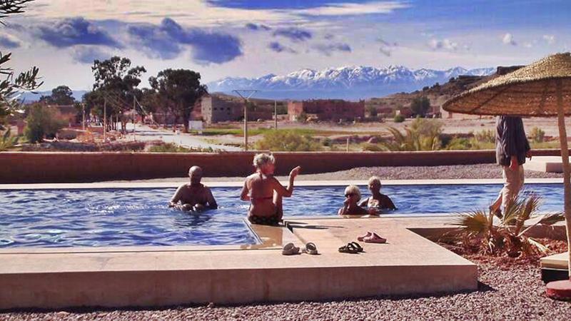 Готель Lescale De Ouarzazate Tazentoute Екстер'єр фото